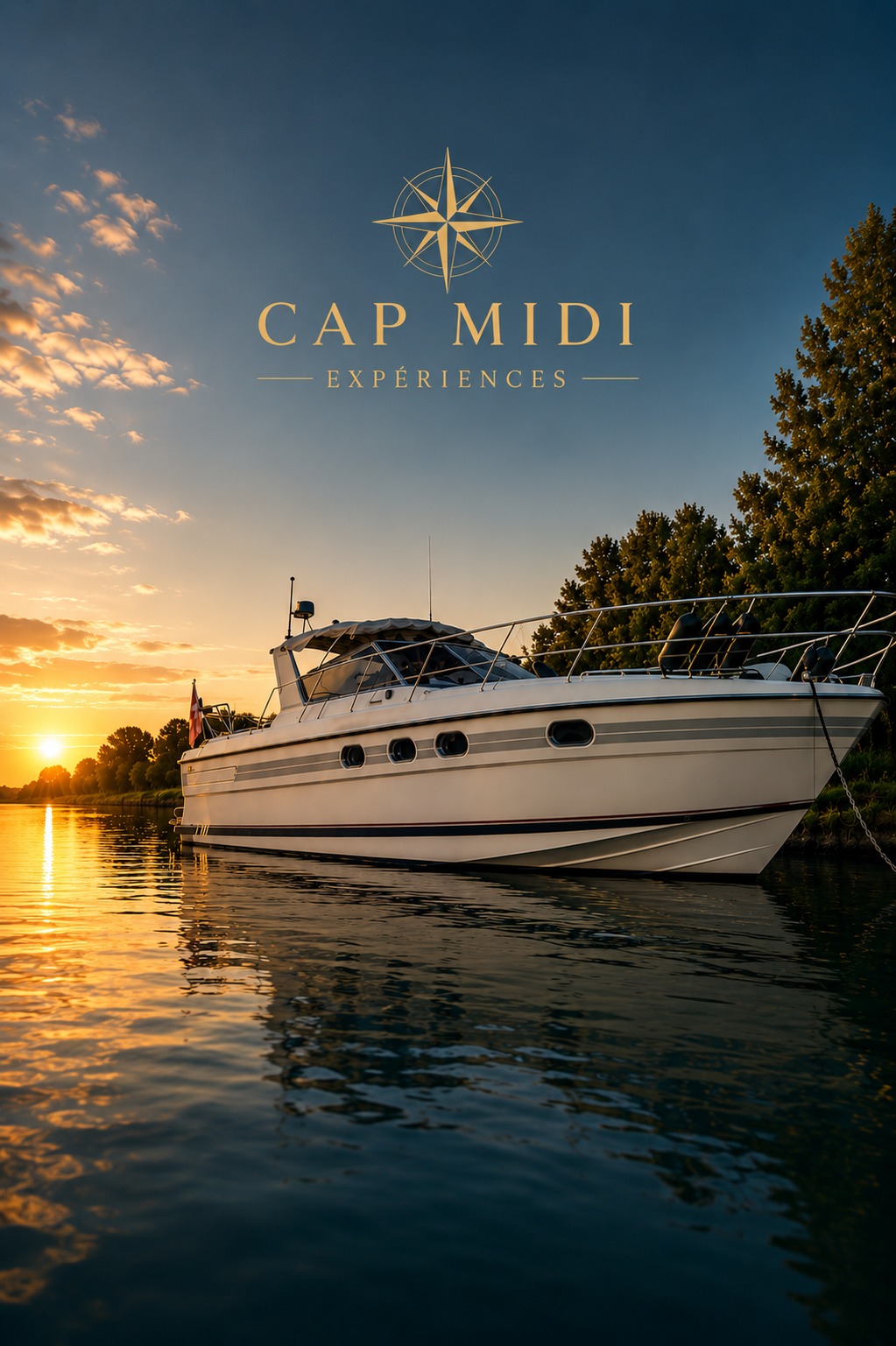 Vision CAP MIDI au coucher du soleil